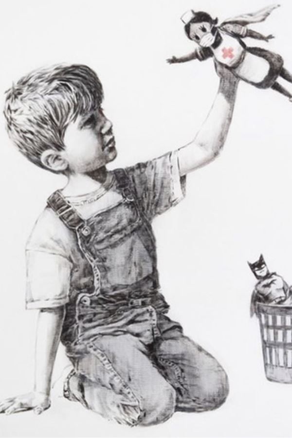Banksy agradece assim... Banksy agradece assim...
