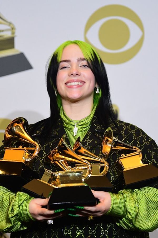 A noite de Billie Eilish! A noite de Billie Eilish!