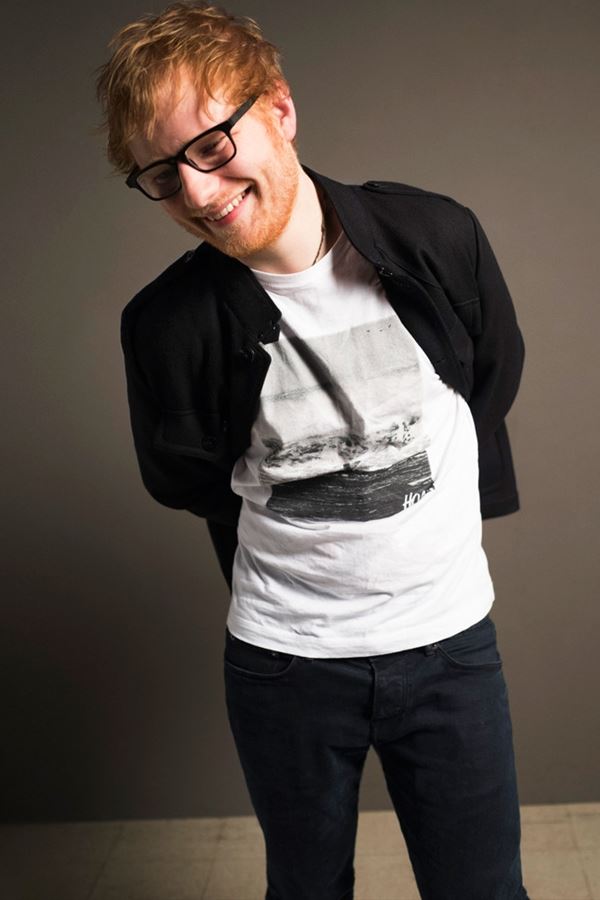 Ed Sheeran, o benfeitor! Ed Sheeran, o benfeitor!