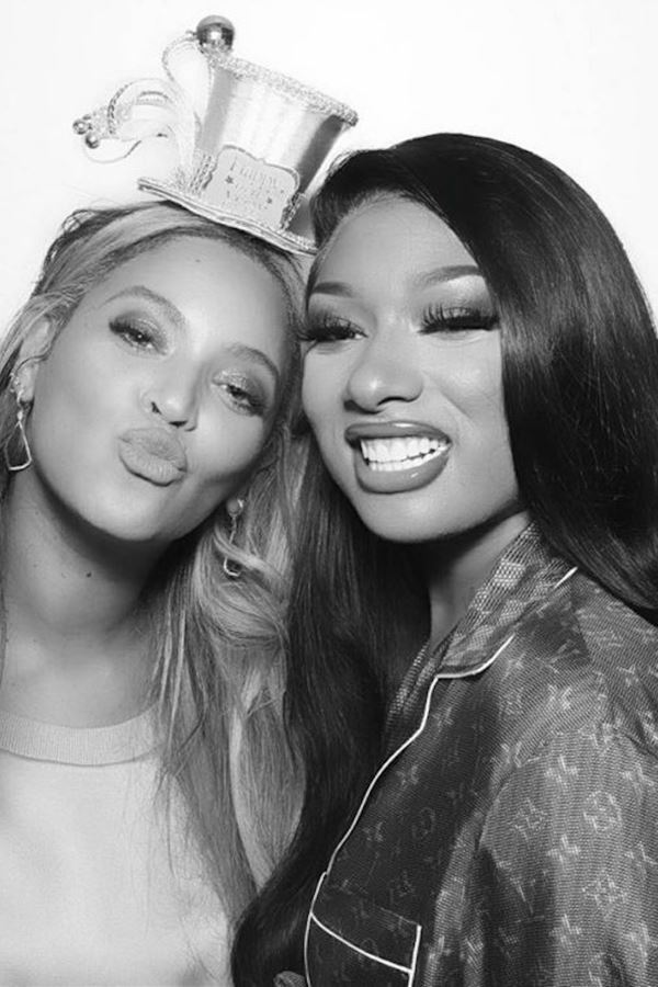 Megan e Beyoncé: a dupla imbatível! Megan e Beyoncé: a dupla imbatível!