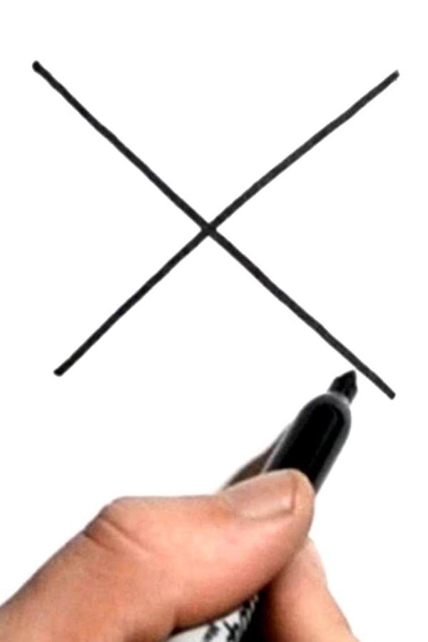 Como fazes o “X”, diz muito sobre ti! Como fazes o “X”, diz muito sobre ti!