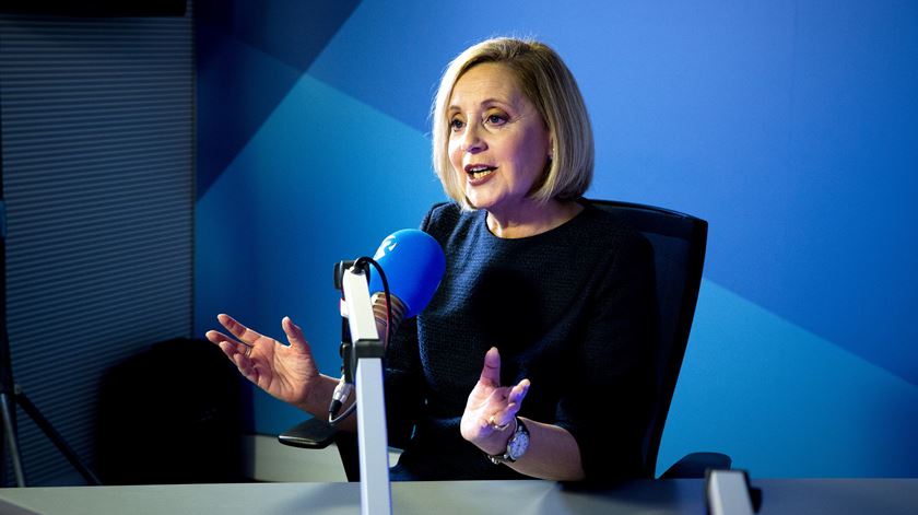 março 2016 - gravacao de spot publicitario renascença para a televisao televisão - graça graca franco - nos estudios da renascenca na buraca . Foto: Joana Bourgard/RR