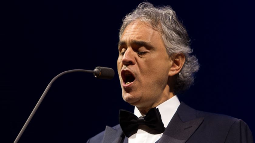 Andrea Bocelli apresentou um repertório impecável