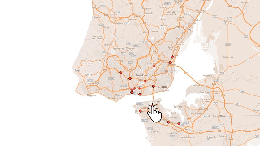 mapa radares lisboa Onde estão os novos radares de velocidade?   Renascença