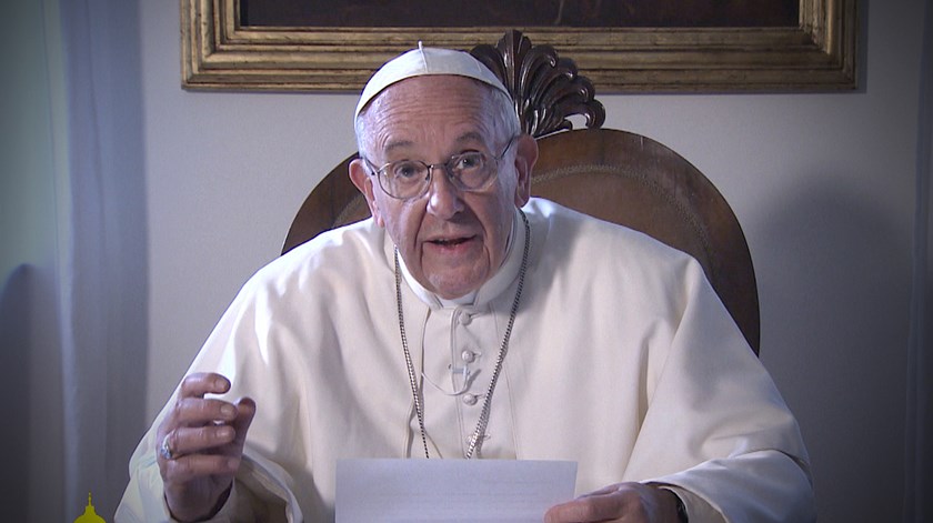 Papa aos portugueses: "Preciso de vos ter comigo"