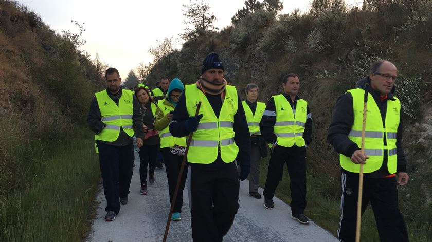 Peregrinos Chaves - Fatima Foto Olimpia Mairos