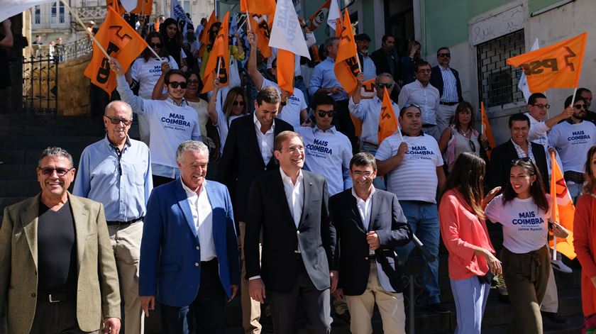 Reportagem de Paula Caeiro Varela com o PSD em Coimbra