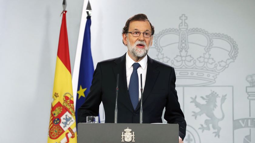 Resultado de imagem para rajoy catalunha