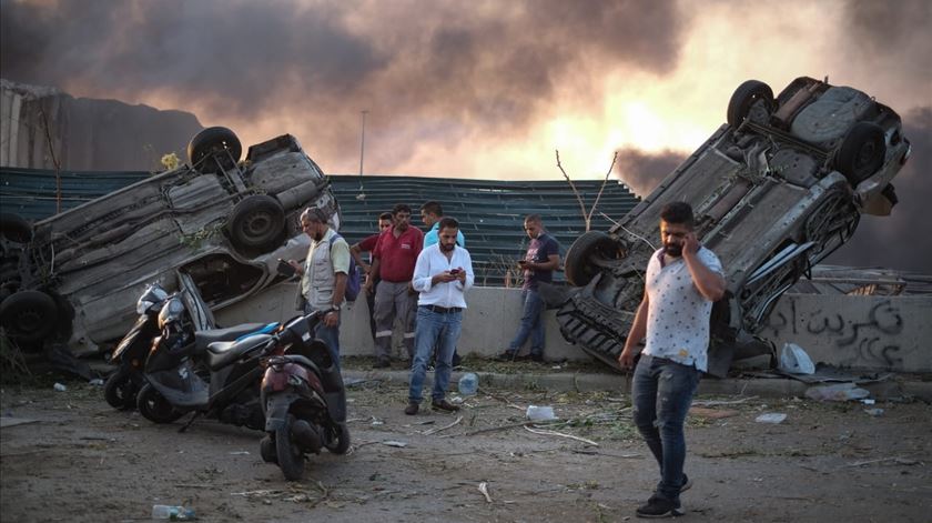 Líbano. Bairro cristão foi o mais atingido pela explosão no porto de Beirute