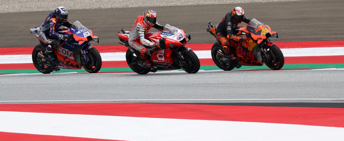 A curva histórica que valeu a vitória a Miguel Oliveira Foto: Lisi Niesner/Reuters