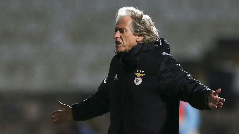 Jorge Jesus. “Agora é andar atrás do prejuízo”