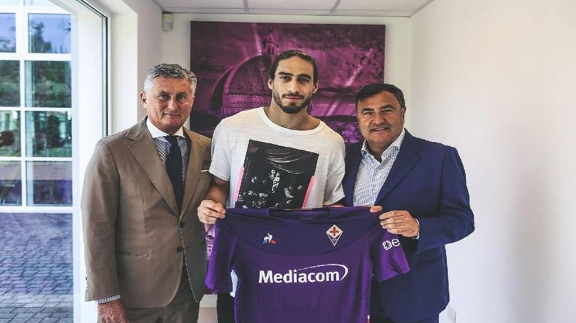 Cáceres, Fiorentina. Foto: Fiorentina.