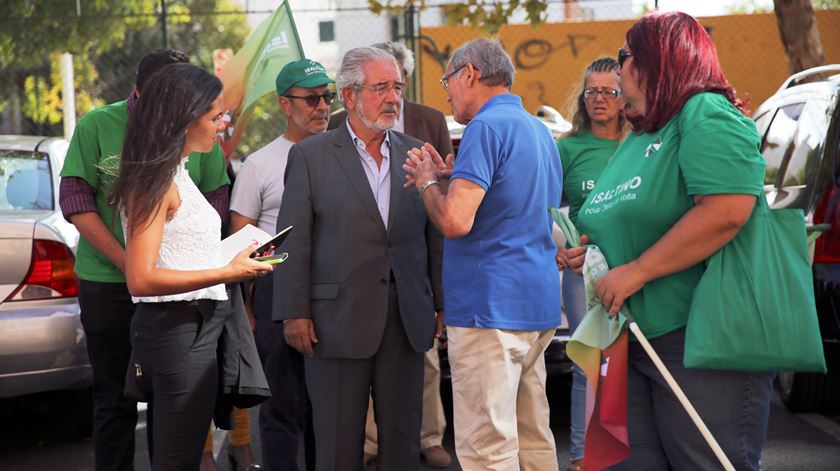 Em Oeiras, há quem elogie o "trabalho notável" de Isaltino Morais na autarquia. Foto Margarida Alpuim/RR