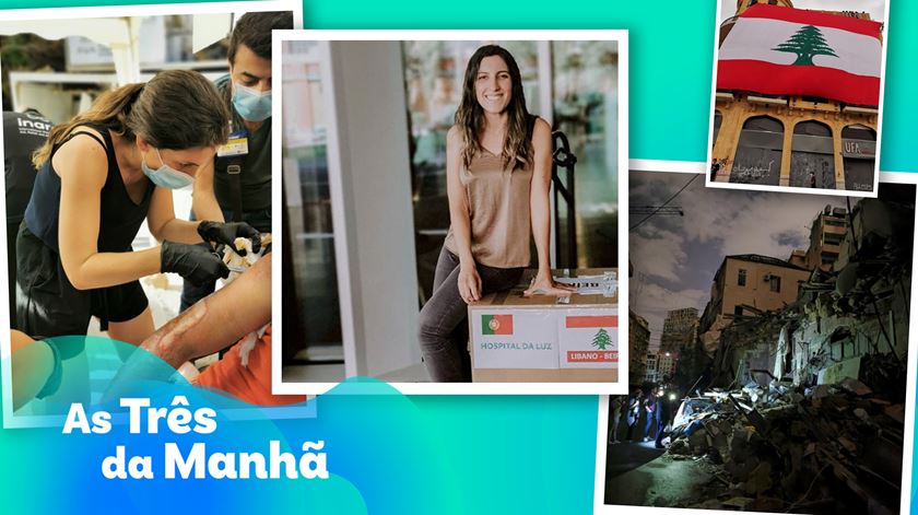Andreia Castro já está em Beirute - As Três da Manhã