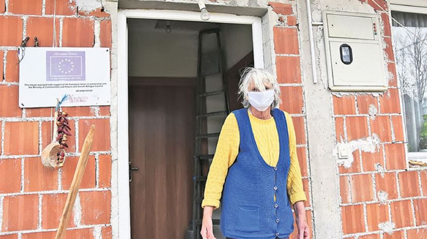 A "avó" Baka Kata, sérvia no Kosovo. Foto: DR