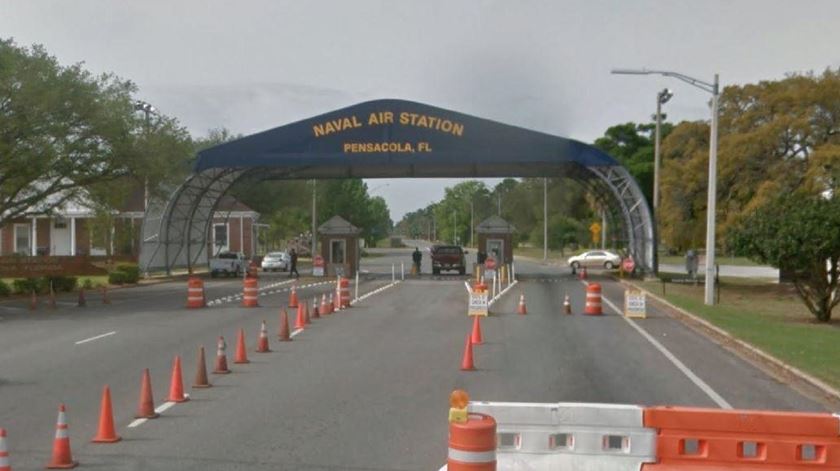 Base naval de Pensacola, na Florida. Foto de arquivo