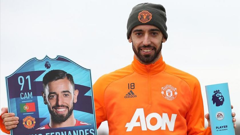 Bruno Fernandes Melhor De Novembro Da Liga Inglesa Renascenca