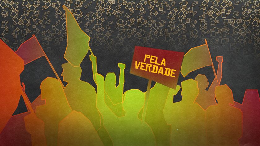 Da cultura do medo às teorias da conspiração. Grupos pela "verdade e liberdade" usam a "economia das emoções para atrair atenções" Da cultura do medo às teorias da conspiração. Grupos pela "verdade e liberdade" usam a "economia das emoções para atrair atenções"