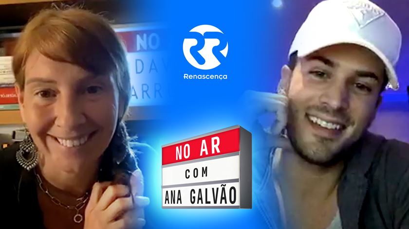 "Nunca pensei dar uma entrevista à Renascença de pijama". David Carreira "No Ar" com Ana Galvão