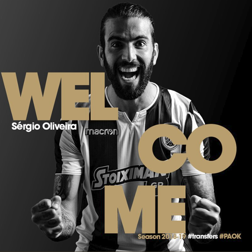 Sérgio Oliveira no PAOK - Renascença