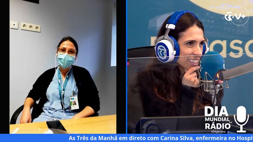 As Três da Manhã recebem a enfermeira Carina Silva