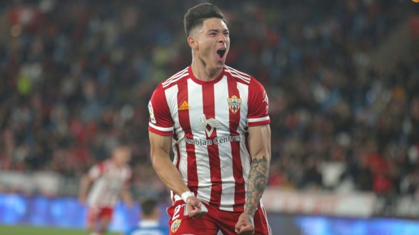 Darwin Núñez nunez - avançado do Almeria Foto: Almeria