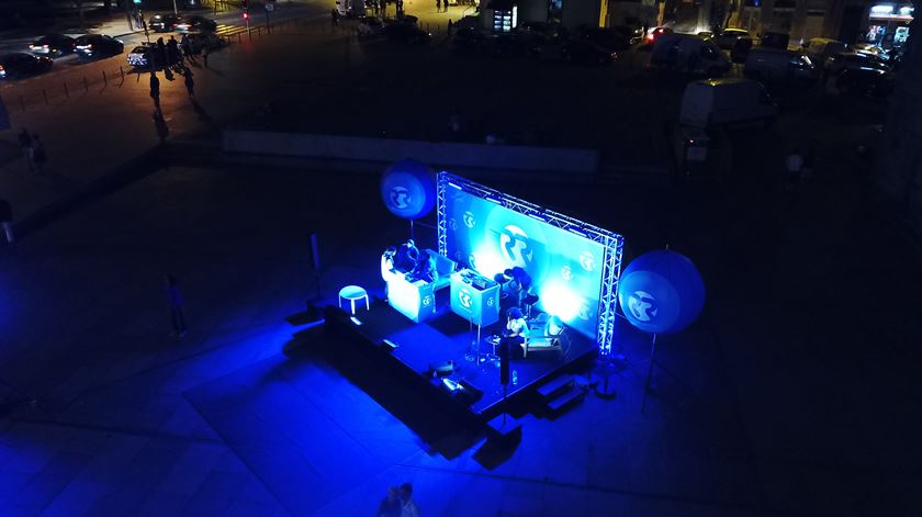 Balão de Ar Quente Renascença no Largo Amor de Perdição, Porto Foto:RR
