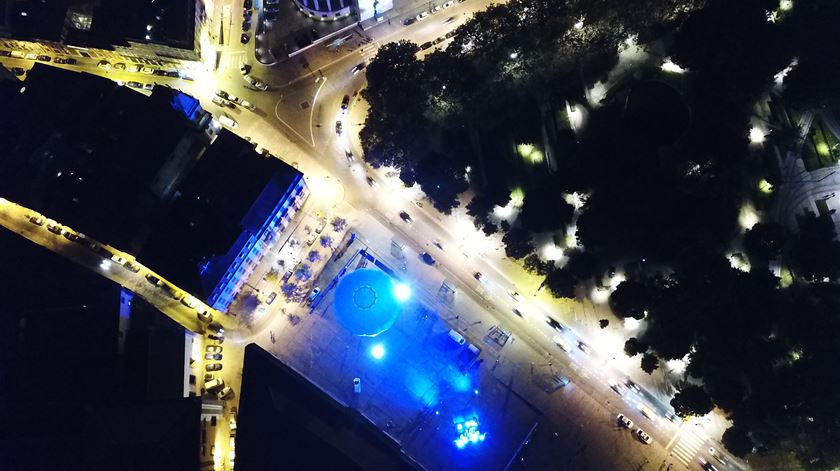 Balão de Ar Quente Renascença no Largo Amor de Perdição, Porto Foto:RR