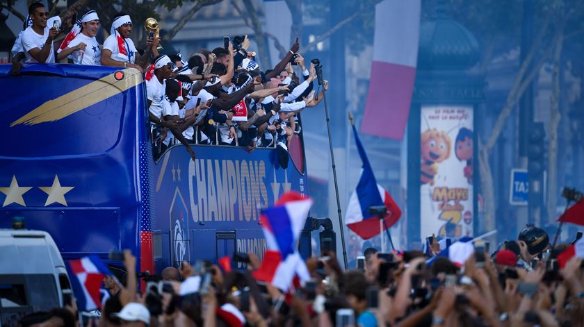 França em festa, parte 2. Os campeões do mundo regressaram a casa