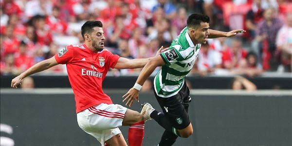 pizzi e marcos acuna acuña no benfica - sporting Foto: Miguel A. Lopes/Lusa