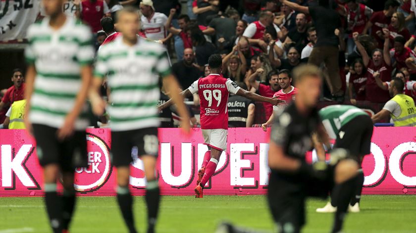 O Sporting perdeu em Braga e Portimão, esta temporada. Foto: Manuel Fernando Araújo/Lusa