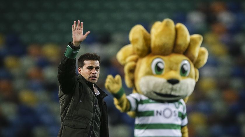 Tiago Fernandes despede-se do Sporting e ruma a Chaves. Foto: Mário Cruz/Lusa