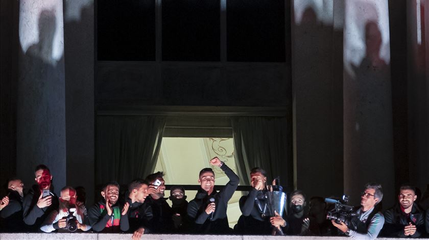 cristiano ronaldo selecao portuguesa nacional portugal avenida dos aliados porto liga das nacoes nações Foto: Rui Farinha/Lusa