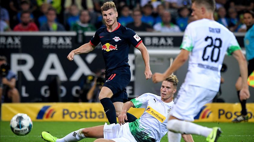Timo Werner. RB Leipzig. Foto: Sascha Steinbach/EPA