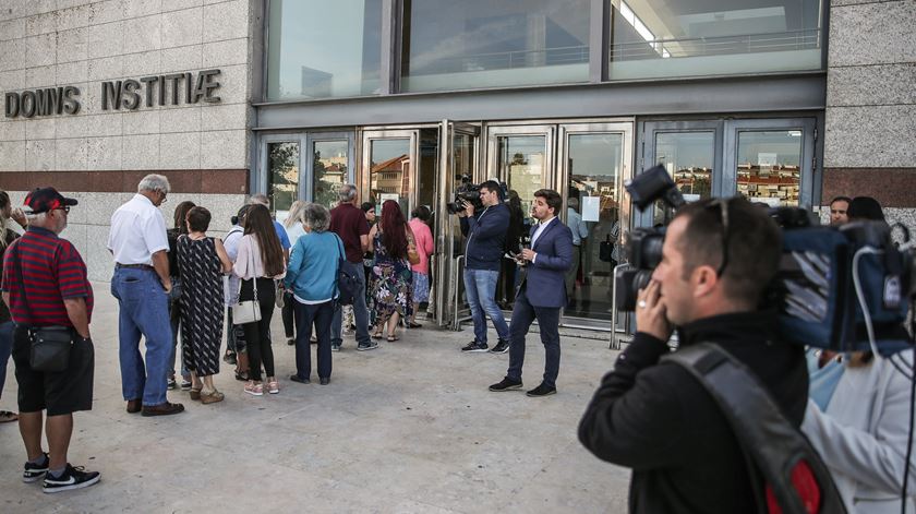 Tribunal de Loures, onde decorreu o julgamento de Rosa Grilo. Foto: Mário Cruz/Lusa