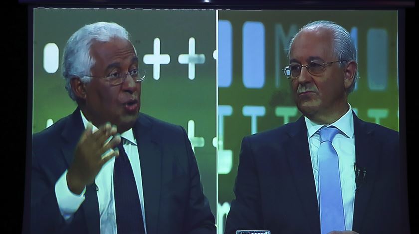 António Costa e Rui Rio Foto: António Cotrim/Lusa