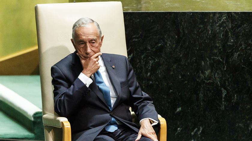 Marcelo Rebelo de Sousa na ONU Foto: Justin Lane/EPA