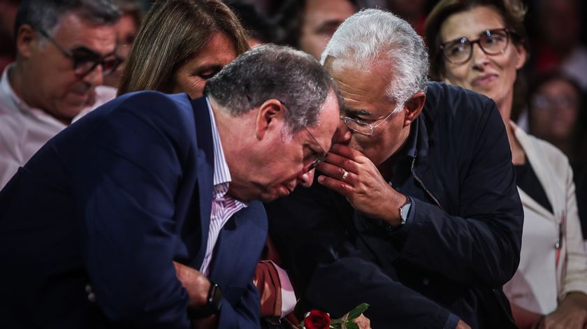 Carlos César e António Costa Foto: Mário Cruz/Lusa