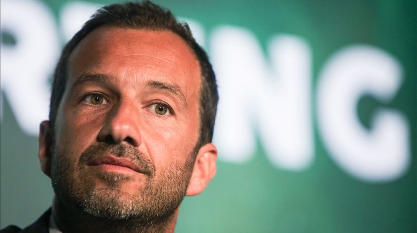 Frederico Varandas cumpriu um mês na presidência do Sporting. Foto: Nuno Fox/Lusa