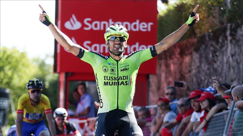 Melhor etapa da Volta coroa basco no Santuário de Santa Luzia