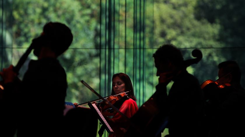 ensaio da Orquestra Gulbenkian Foto: Mário Cruz/Lusa