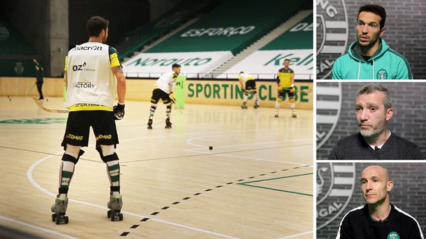Covid-19 parou o hóquei do Sporting. O desafio do regresso a uma realidade "incontrolável"