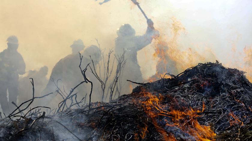 A dureza dos treinos para salvar o país das chamas