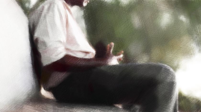 Ben, nome fictício, foi obrigado a abandonar a República Democrática do Congo e esteve cinco anos sem ver a família.