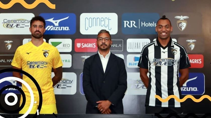 Apresentação Maurício e Fabrício Portimonense Foto: Portimonense SAD