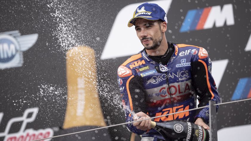 Miguel Oliveira vence grande prémio de Estíria na Áustria agosto 2020 Foto: Christian Bruna/EPA
