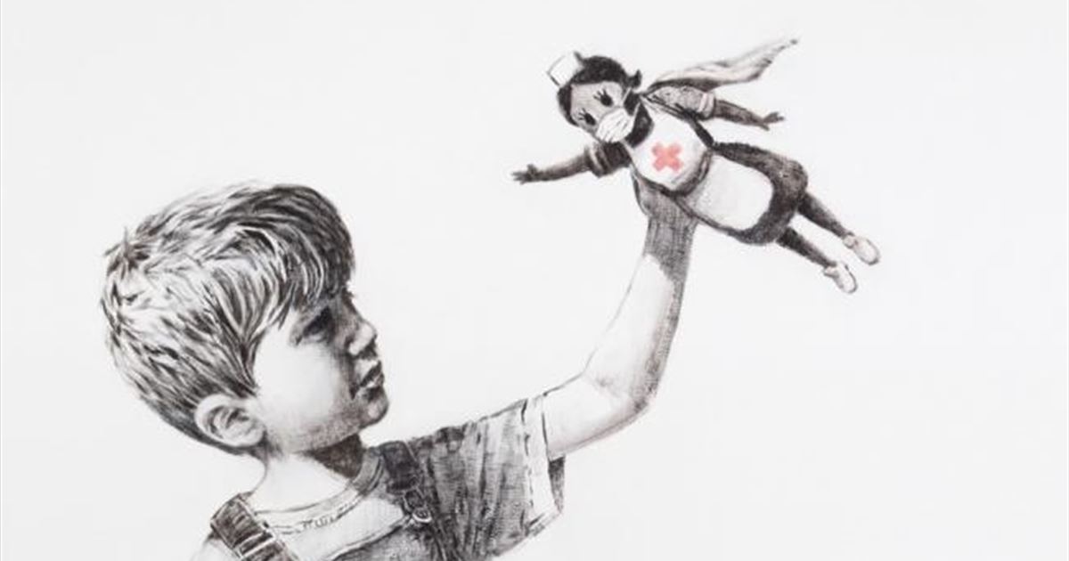 Banksy Homenageia Super Enfermeiros Com Doacao A Hospital Britanico Renascenca