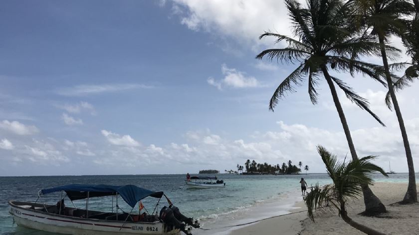 Uma praia no Panamá. Foto: Pedro Rocha