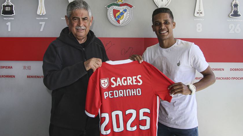 Pedrinho tinha custado 20 milhões, mas o Corinthians aceitou baixar o preço. Foto: SL Benfica