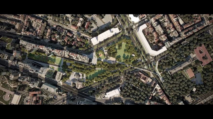 Como vai ficar a Praça de Espanha em 2020? Veja aqui